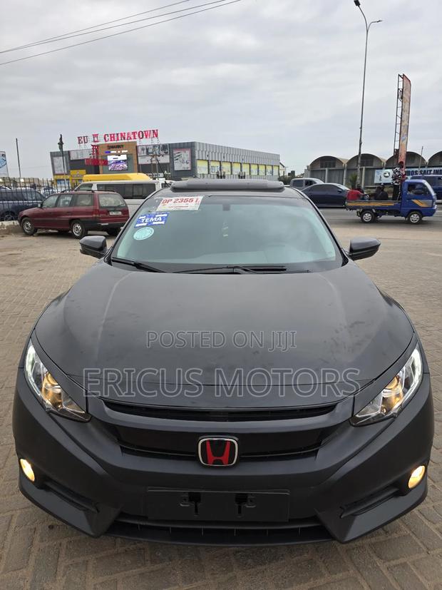 Honda Civic EX-L Sedan 2018 Black