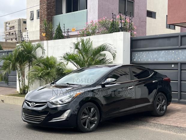 Hyundai Elantra Limited 4dr Sedan (1.8L 4cyl 6A) 2014 Black