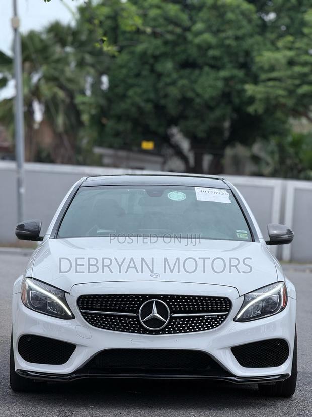 Mercedes-Benz C43 4Matic Sedan AWD (3.0L V6 9AM) 2017 White