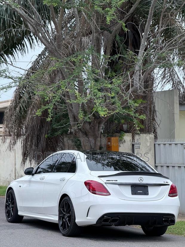 Mercedes-Benz C43 4Matic Sedan AWD (3.0L V6 9AM) 2017 White