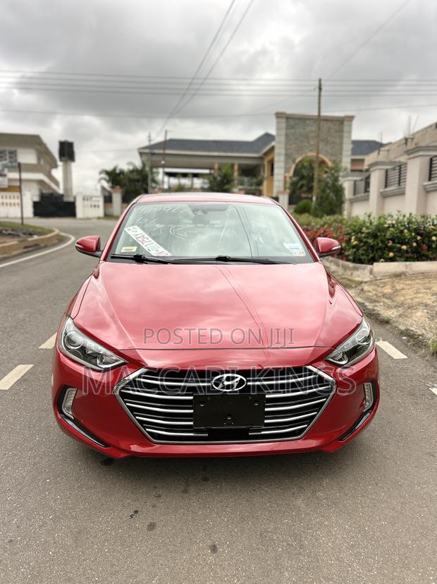 Hyundai Elantra Limited 2018 Red