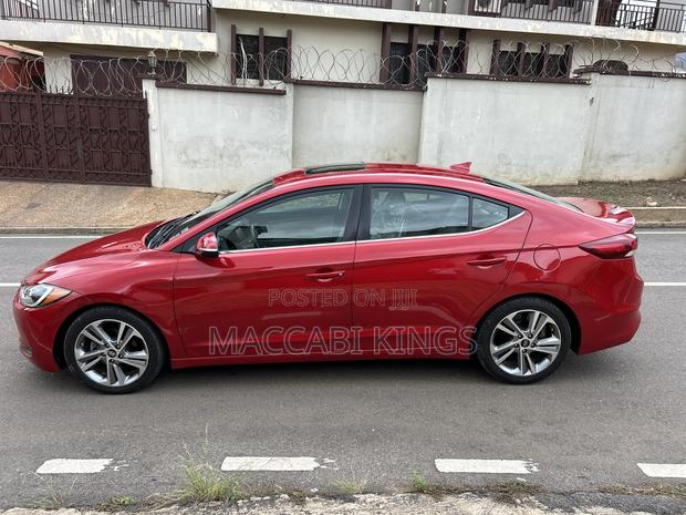 Hyundai Elantra Limited 2018 Red