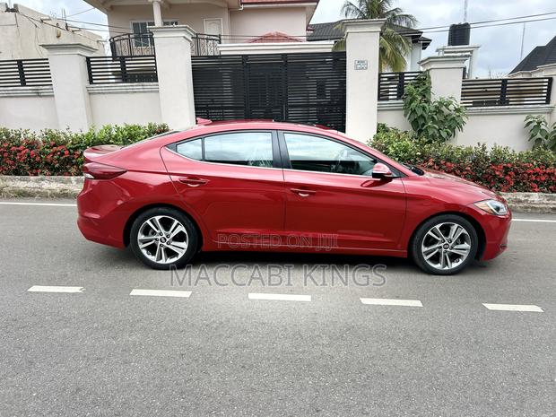 Hyundai Elantra Limited 2018 Red