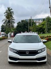 Honda Civic EX-L Sedan 2019 White for sale