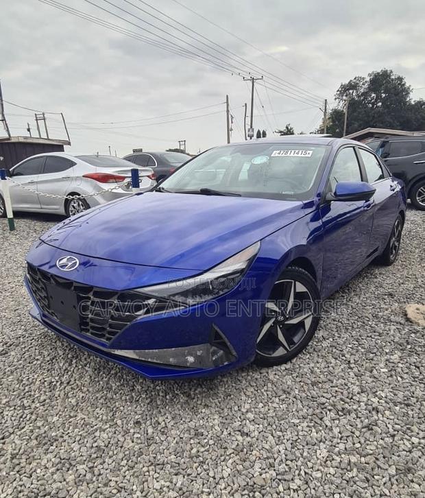 Hyundai Elantra Limited 2021 Blue