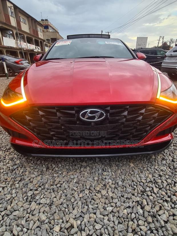Hyundai Sonata Limited 2021 Red