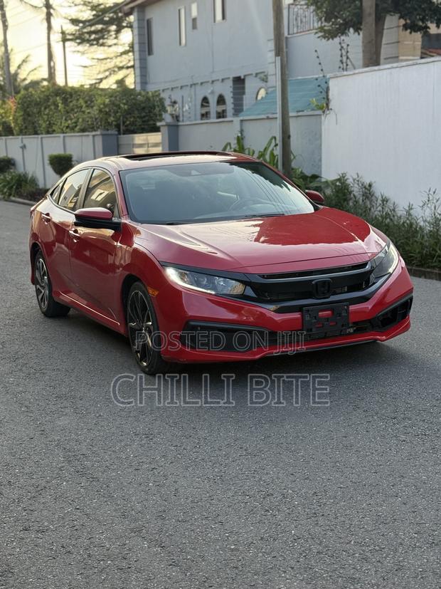 Honda Civic EX Sedan 2019 Red