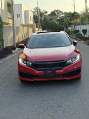 Honda Civic EX Sedan 2019 Red for sale