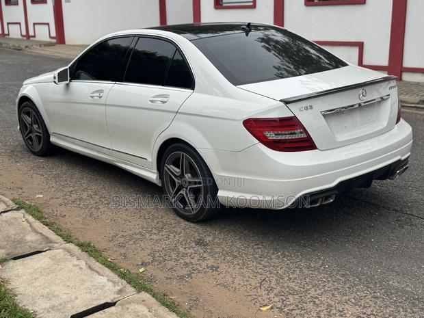 Mercedes-Benz C63 2013 White