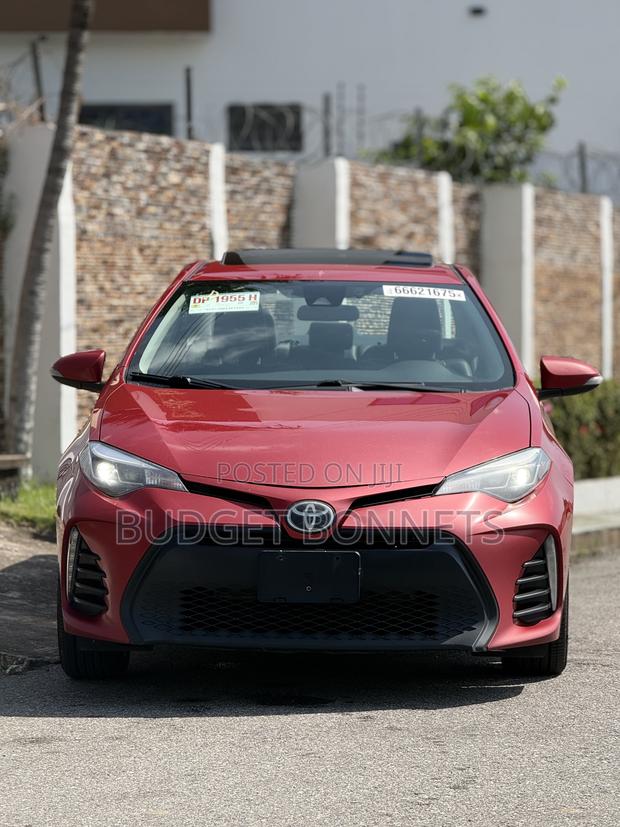 Toyota Corolla SE 4dr Sedan (1.8L 4cyl CVT) 2017 Red