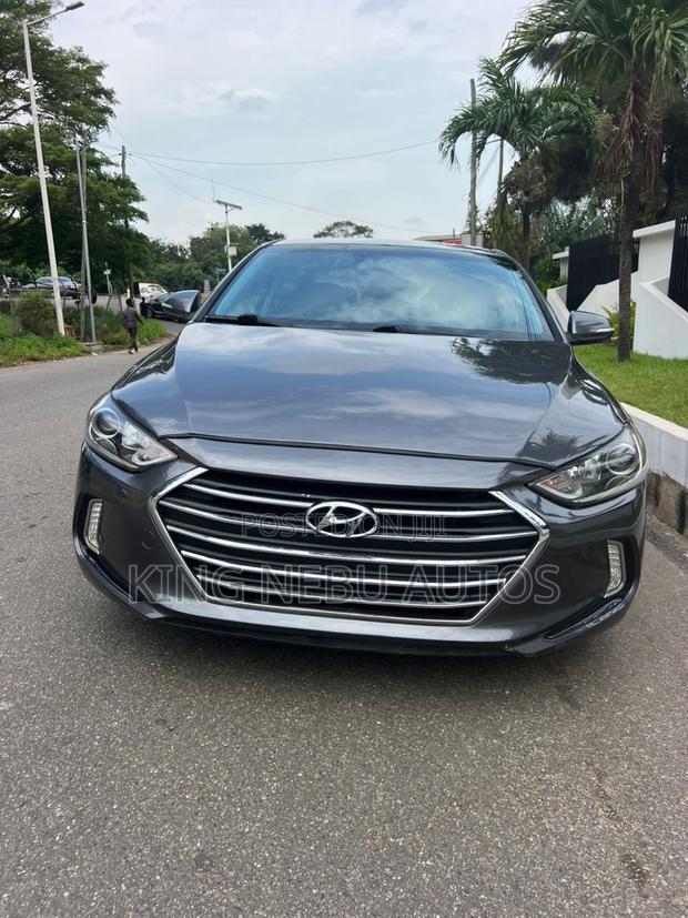 Hyundai Elantra Limited 2018 Gray