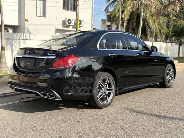 Mercedes-Benz C300 Base C300 AWD 4MATIC Sedan 2019 Black