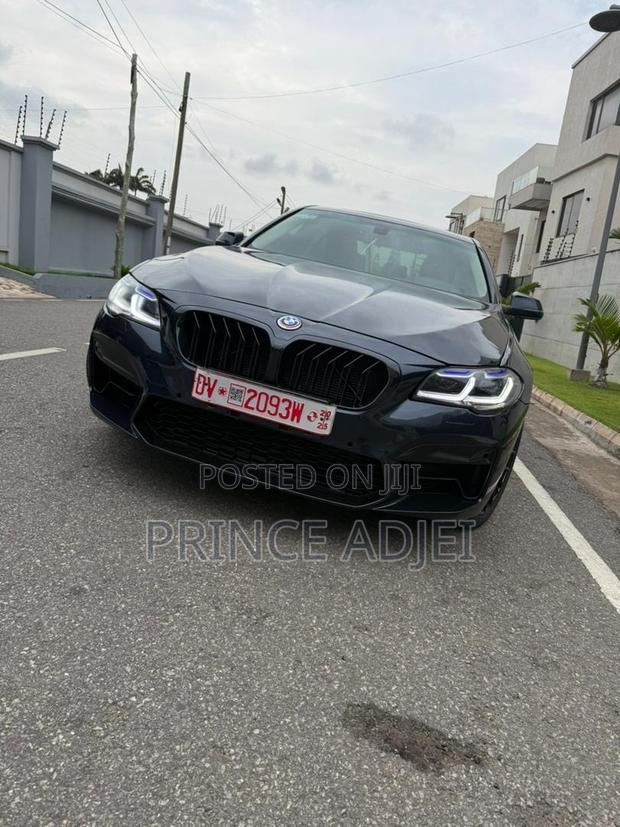 BMW 5 Series 2015 Blue