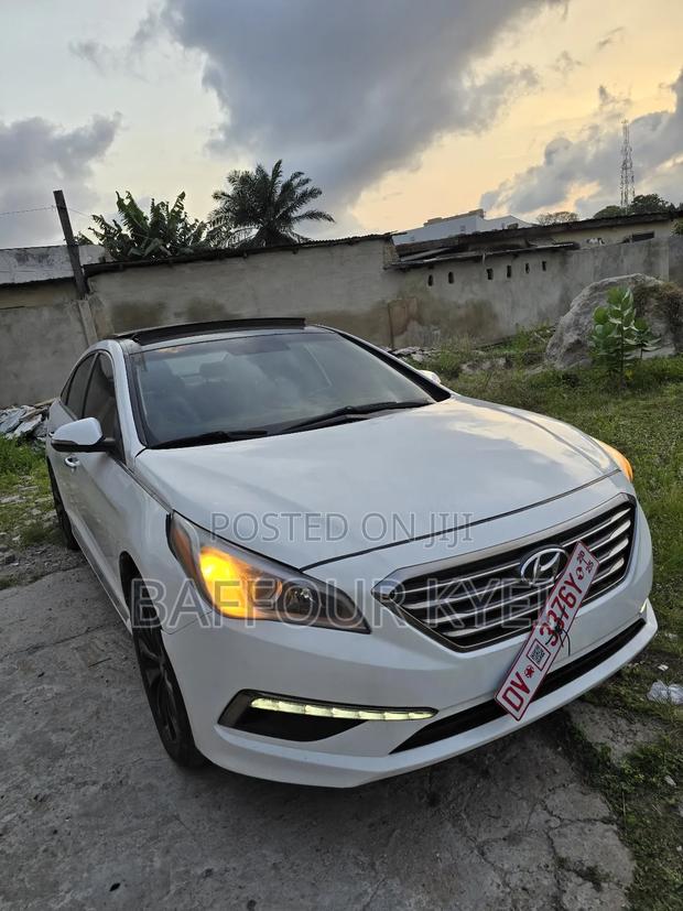 Hyundai Sonata Limited 2.0T Seban (2.0L 4cyl 6A) 2016 White