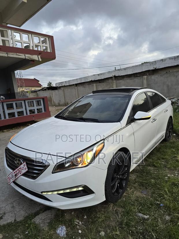 Hyundai Sonata Limited 2.0T Seban (2.0L 4cyl 6A) 2016 White