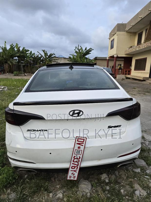 Hyundai Sonata Limited 2.0T Seban (2.0L 4cyl 6A) 2016 White