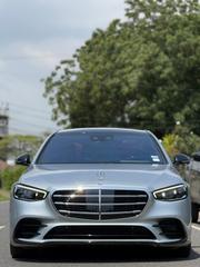 Mercedes-Benz S-Class S 580 4MATIC 2021 Silver for sale
