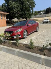 Hyundai Sonata Sport 2.0T Sedan FWD (2.0L 4cyl 6A) 2017 Red for sale