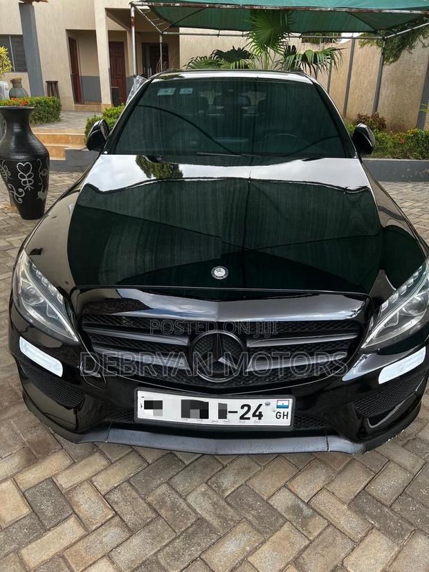 Mercedes-Benz C300 Sport 4dr AWD 4Matic Sedan (2.0L 4cyl 7A) 2015 Black