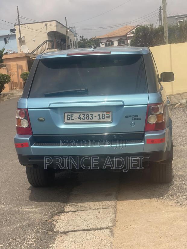 Land Rover Range Rover Sport HSE 4x4 (4.4L 8cyl 6A) 2007 Blue