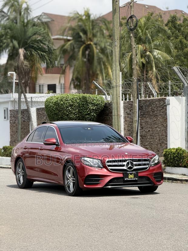Mercedes-Benz E300 4Matic AWD Sedan (2.0L 4cyl 9A) 2017 Red