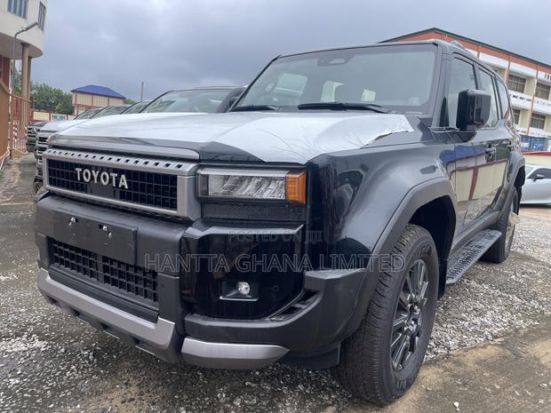 New Toyota Land Cruiser Prado 2.4 Petrol 2025 Black