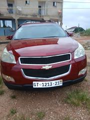 Chevrolet Traverse LTZ 4WD 2009 Red for sale