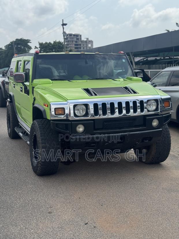 Hummer H2 SUV 2003 Green