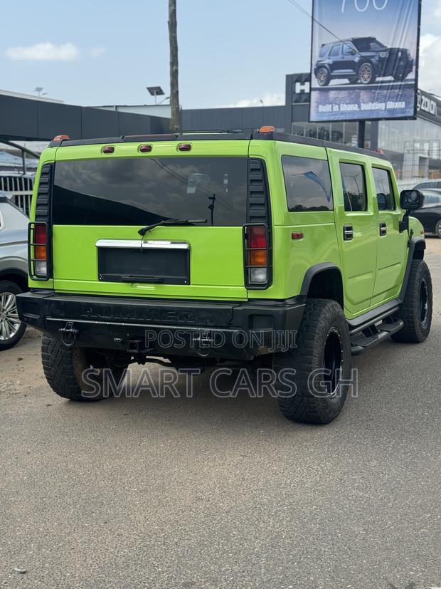 Hummer H2 SUV 2003 Green