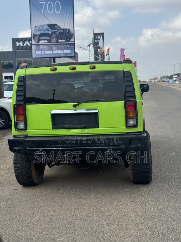 Hummer H2 SUV 2003 Green