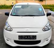 Mitsubishi Mirage DE 4dr Hatchback (1.2L 3cyl CVT) 2014 White for sale