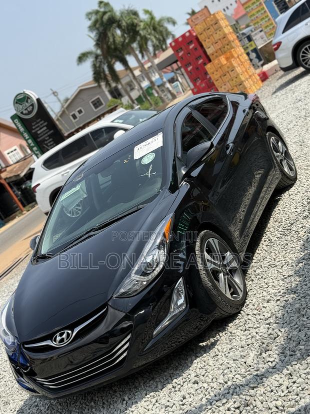 Hyundai Elantra Sport 4dr Sedan (2.0L 4cyl 6A) 2015 Black
