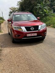 Nissan Pathfinder SV FWD 2013 Red for sale