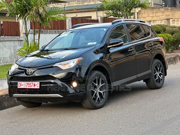 Toyota RAV4 SE 4dr SUV AWD (2.5L 4cyl 6A) 2018 Black