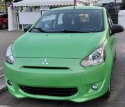 Mitsubishi Mirage DE 4dr Hatchback (1.2L 3cyl 5M) 2014 Green for sale