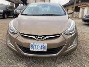 Hyundai Elantra Limited Sedan FWD (1.8L 4cyl 6A) 2016 Gold for sale