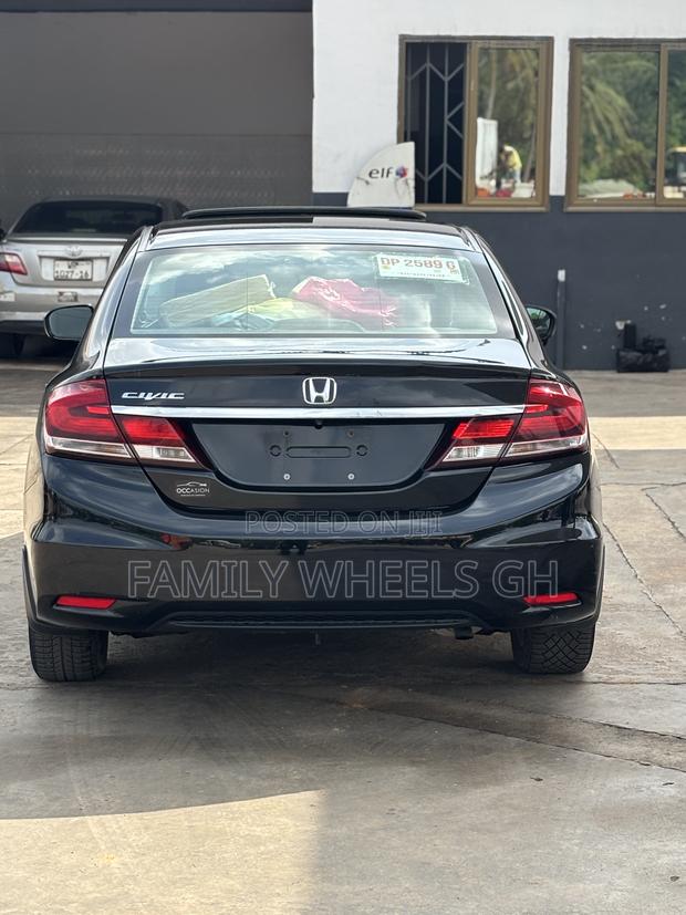 Honda Civic EX 4dr Sedan (1.8L 4cyl CVT) 2015 Black