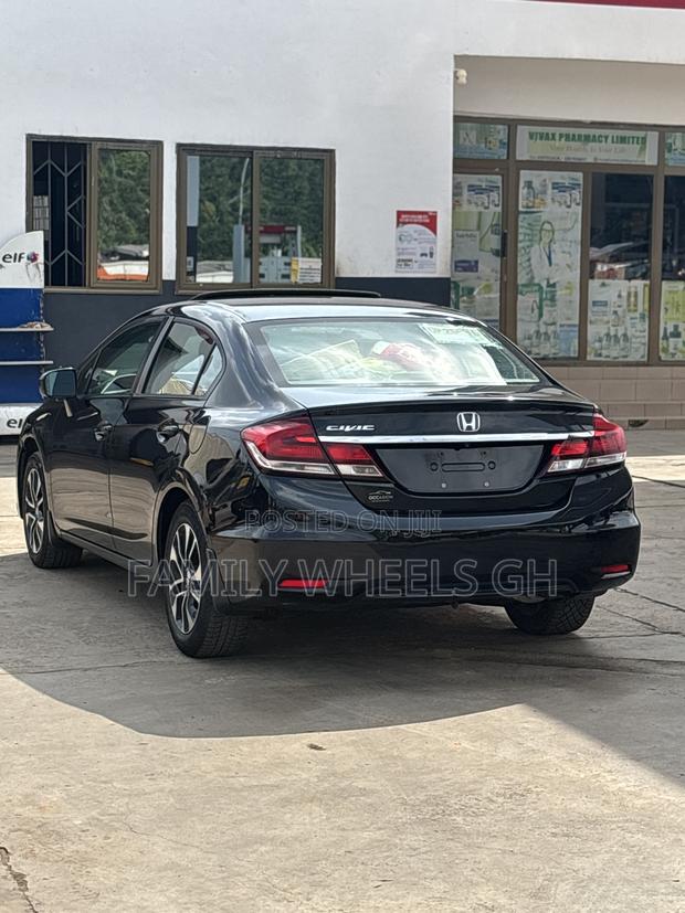 Honda Civic EX 4dr Sedan (1.8L 4cyl CVT) 2015 Black