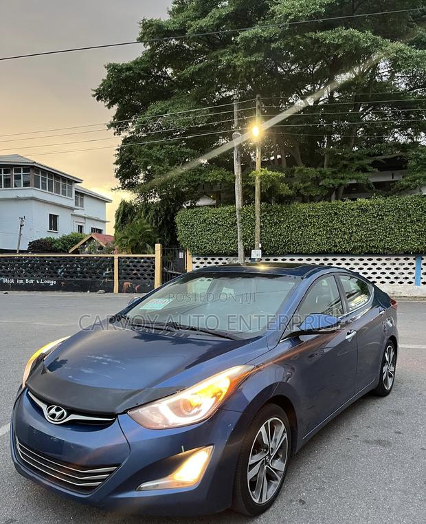 Hyundai Elantra Limited PZEV 4dr Sedan (1.8L 4cyl 6A) 2015 Blue