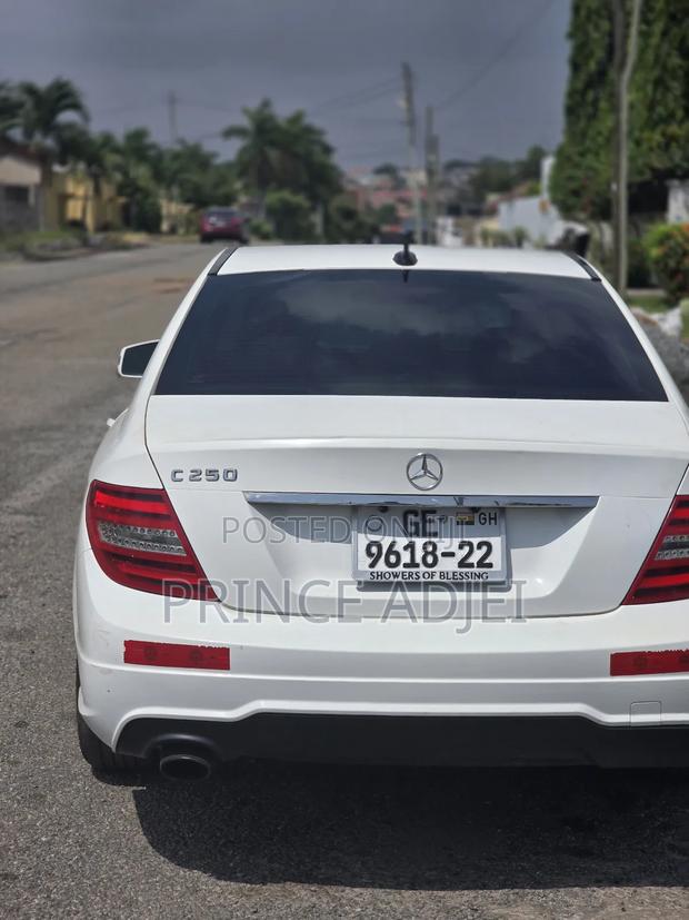 Mercedes-Benz C250 2013 White