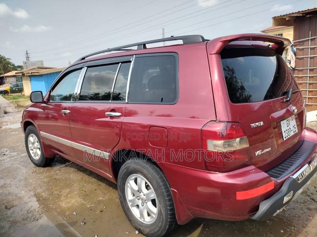Toyota Highlander 2006 Red