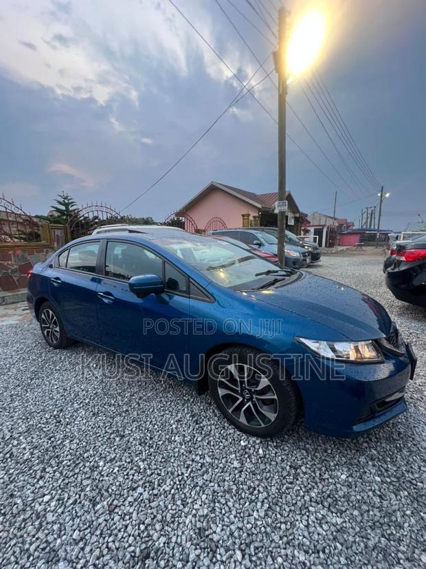Honda Civic EX 2dr Coupe (1.8L 4cyl CVT) 2015 Blue