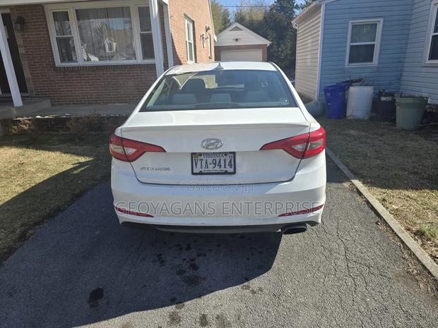 Hyundai Sonata ECO Sedan FWD (1.6L 4cyl 7A) 2016 White