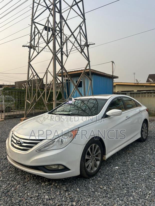Hyundai Sonata Limited 4dr Sedan (2.4L 4cyl 6A) 2014 White