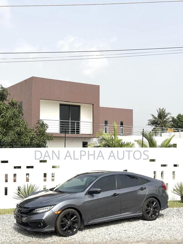 Honda Civic Touring Sedan 2020 Gray