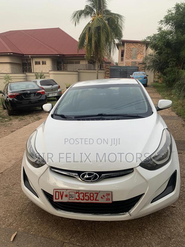 Hyundai Elantra Limited PZEV 4dr Sedan (1.8L 4cyl 6A) 2014 White
