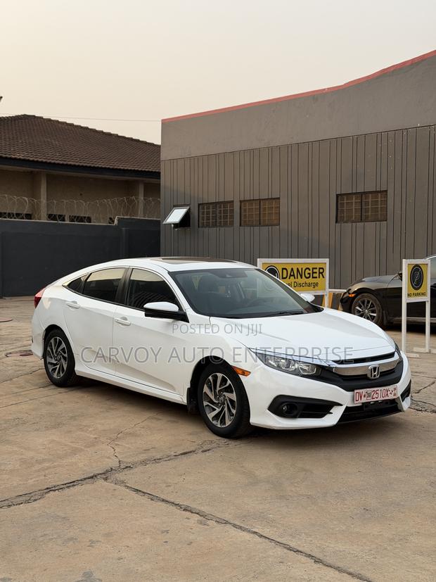 Honda Civic EX 4dr Sedan (1.5L 4cyl) 2016 White