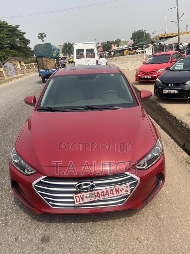 Hyundai Elantra Sport 2018 Red