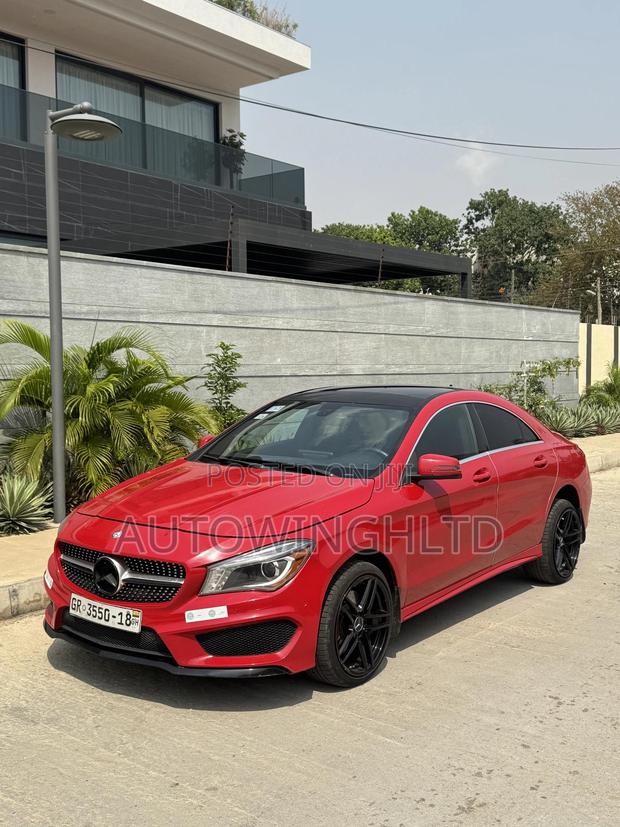 Mercedes-Benz CLA-Class CLA 250 4MATIC Sedan 2014 Red