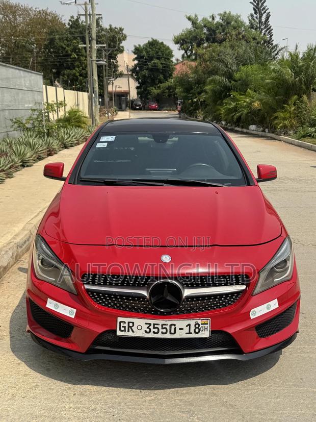 Mercedes-Benz CLA-Class CLA 250 4MATIC Sedan 2014 Red